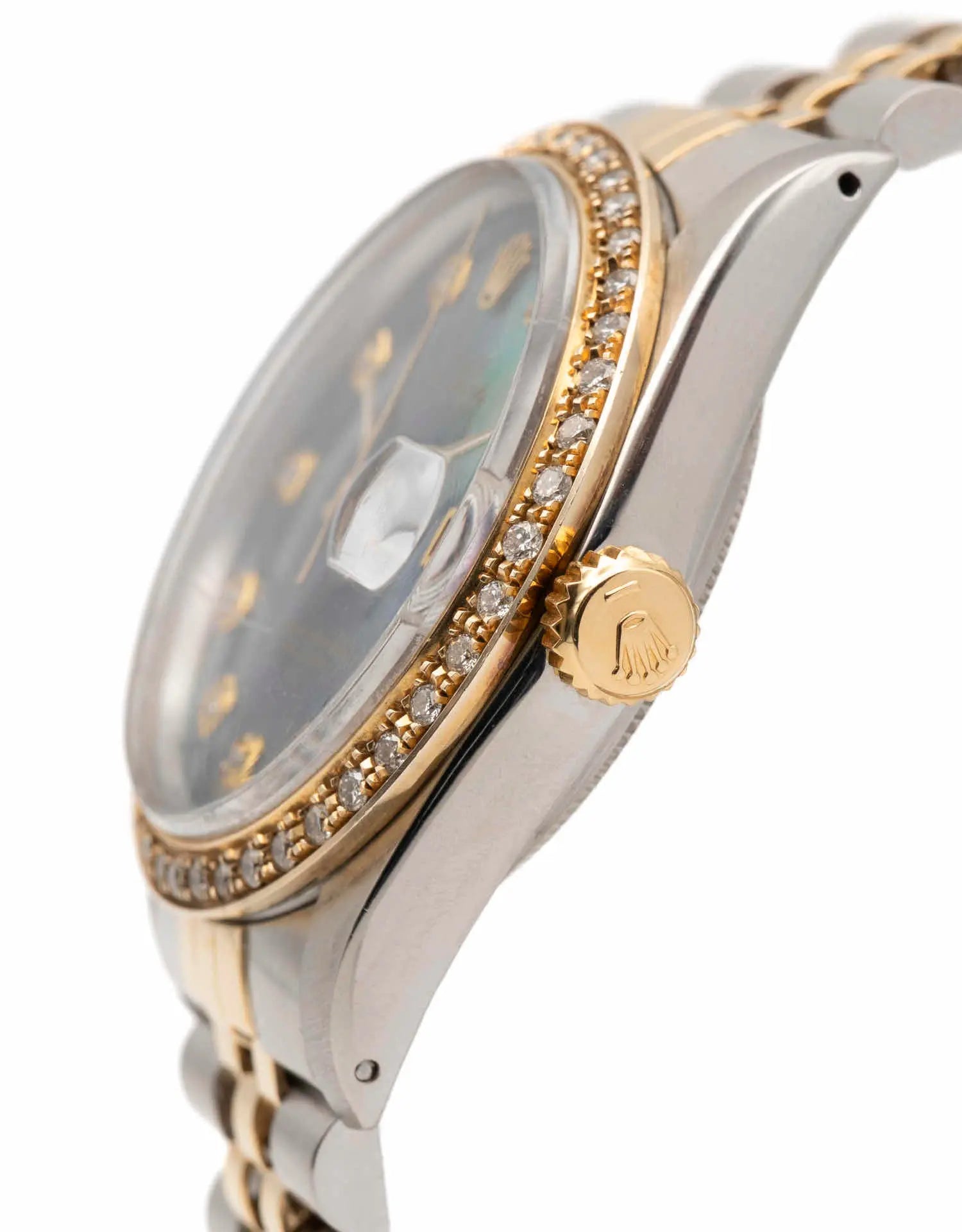 Vintage Rolex Datejust 36mm Two-Tone Gold Jubilee Automatic Watch 1989