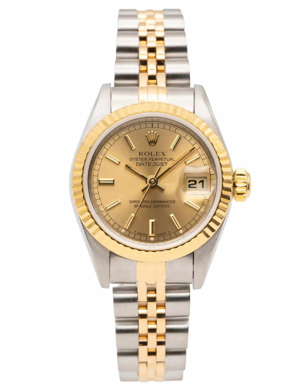 Timeless Elegance: Rolex Datejust 26 Two-Tone 1990 Ladies' Automatic Watch