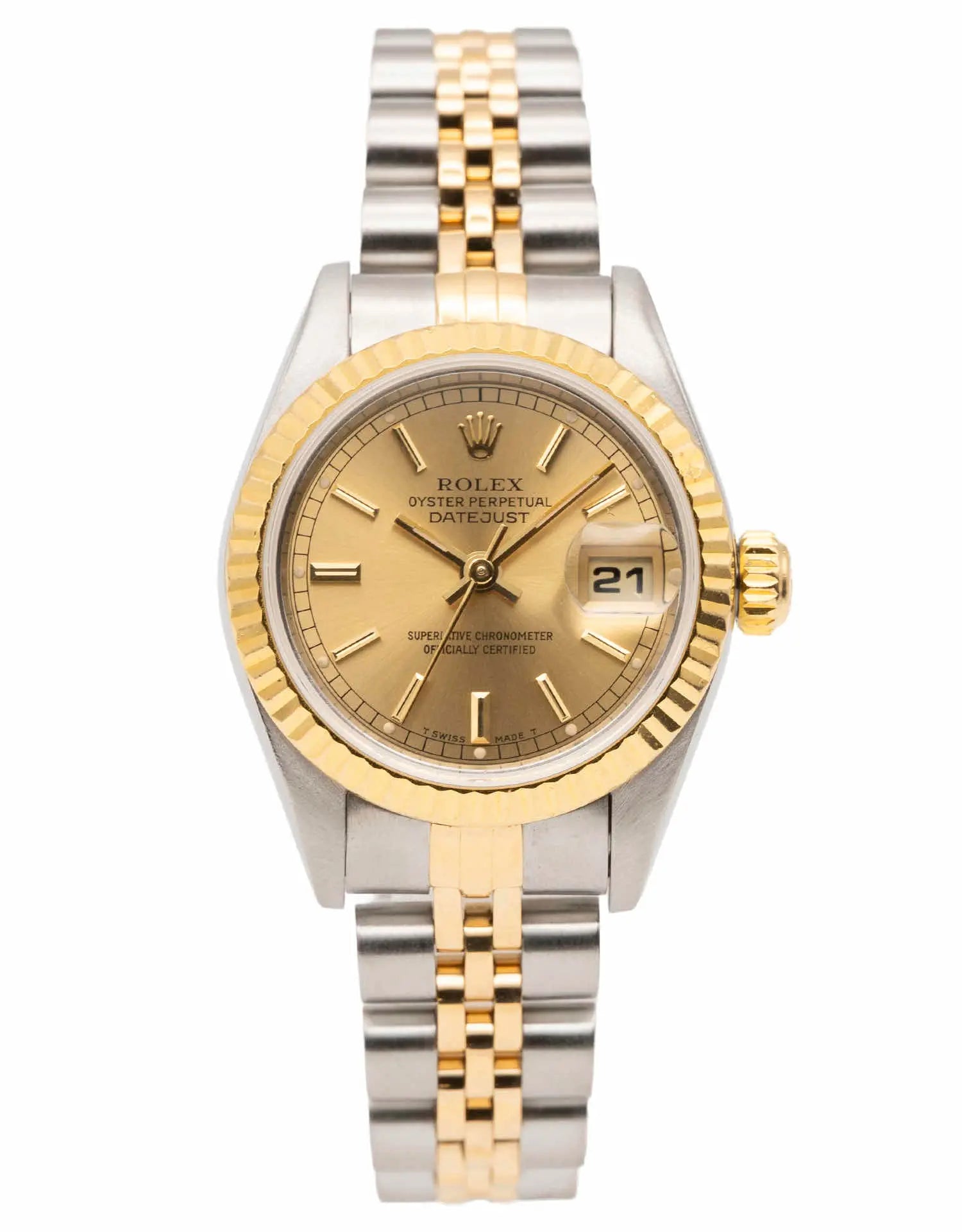 Timeless Elegance: Rolex Datejust 26 Two-Tone 1990 Ladies' Automatic Watch
