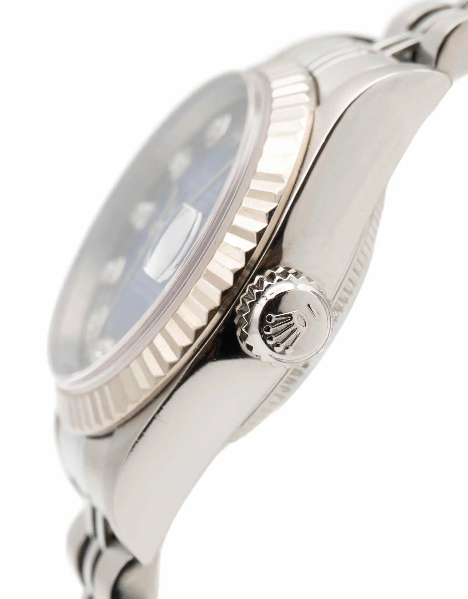 Vintage Rolex Datejust 26 Ladies' Automatic Watch, Blue Dial, 1995 Model