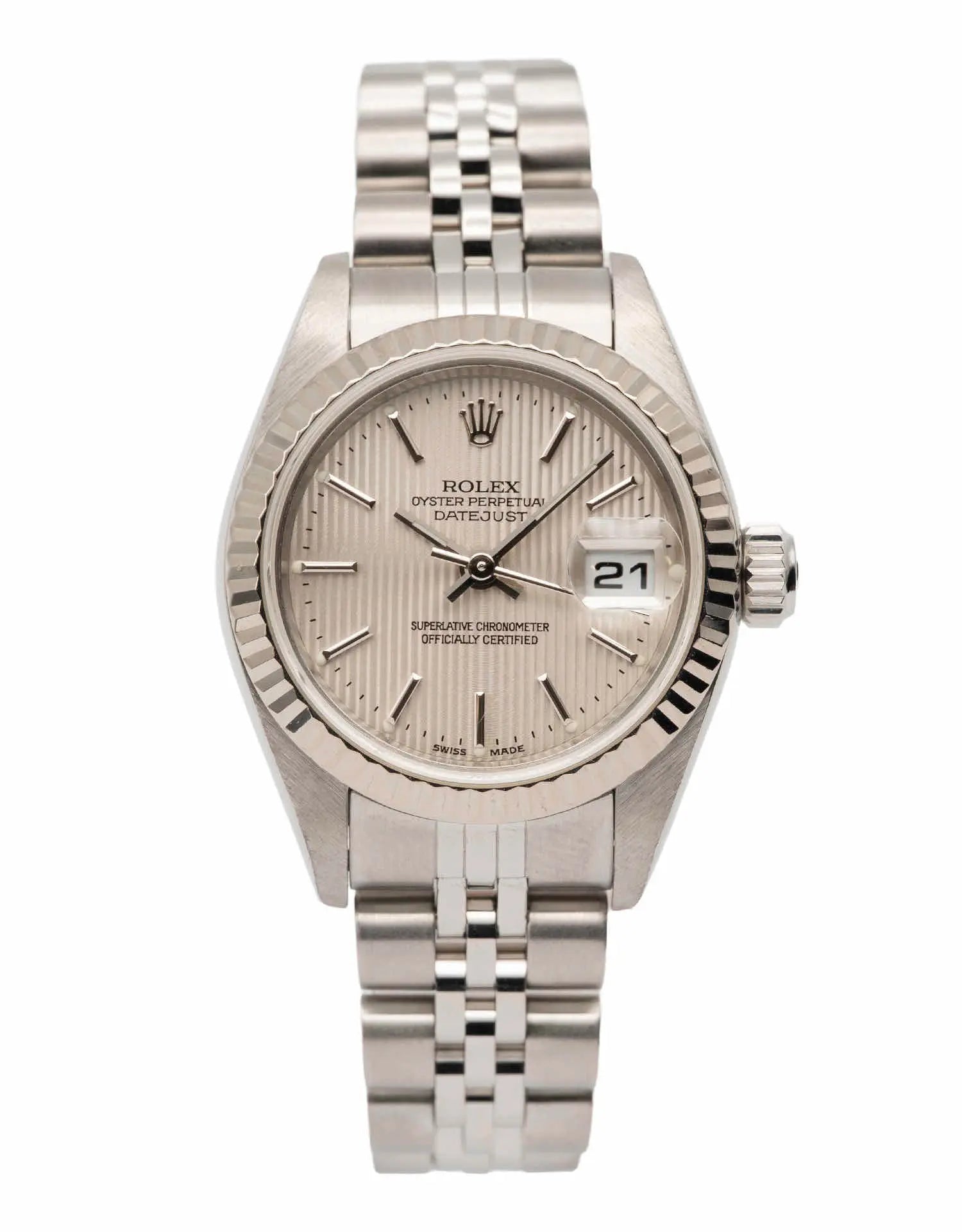 Luxury Rolex Datejust 26mm Automatic Steel Jubilee Bracelet Ladies Watch 2003