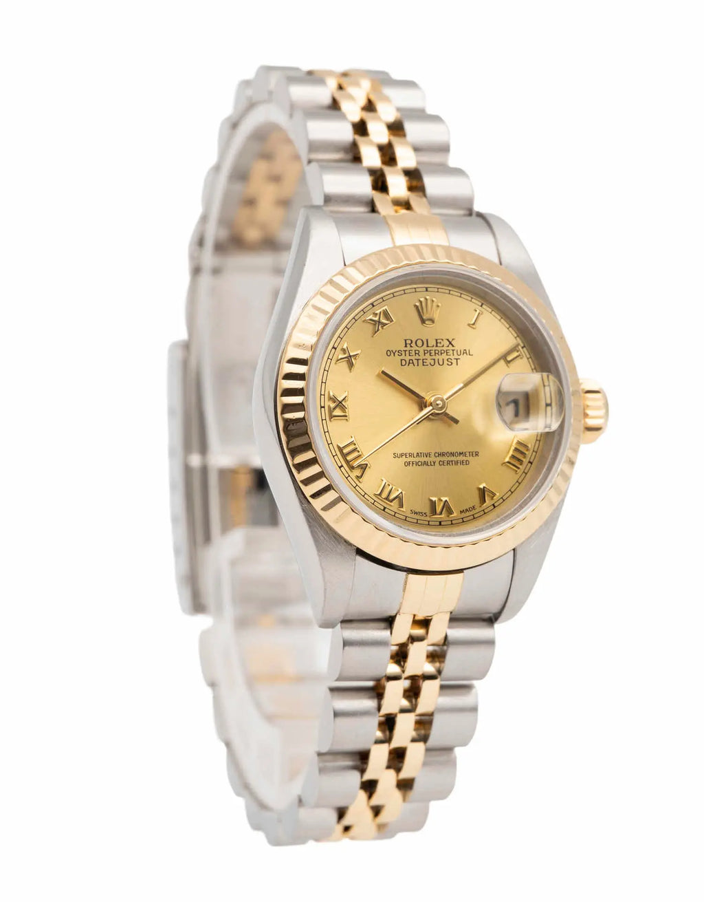 Luxurious Rolex Datejust 26 2000 Ladies Two-Tone Yellow Gold Automatic Watch