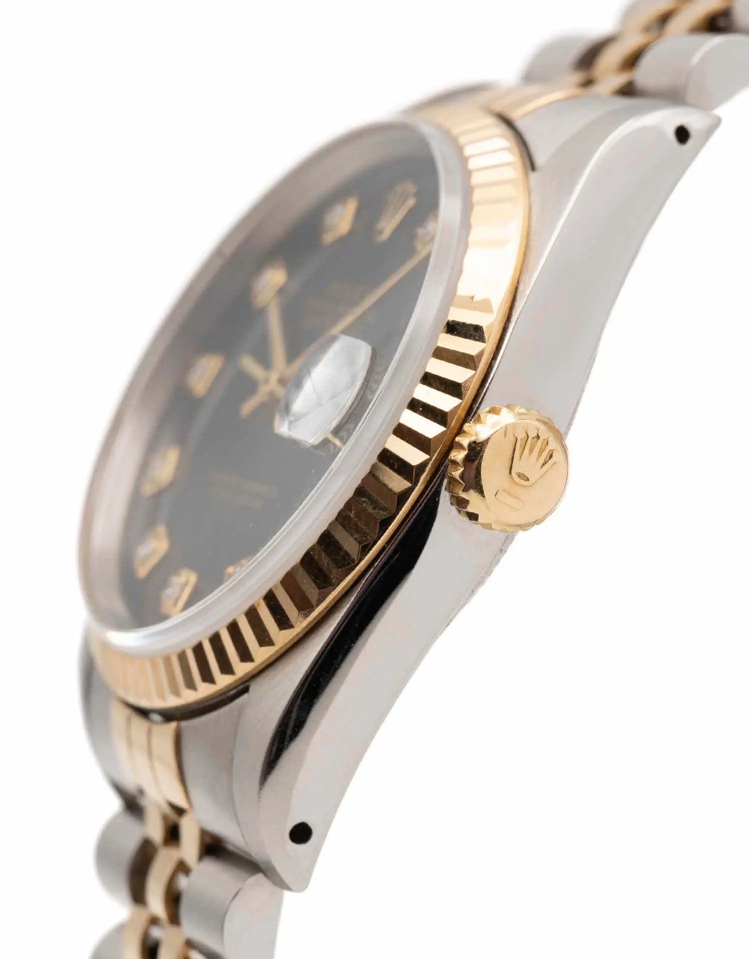 Vintage Rolex Datejust 36 1989 Two-Tone Yellow Gold Automatic Watch