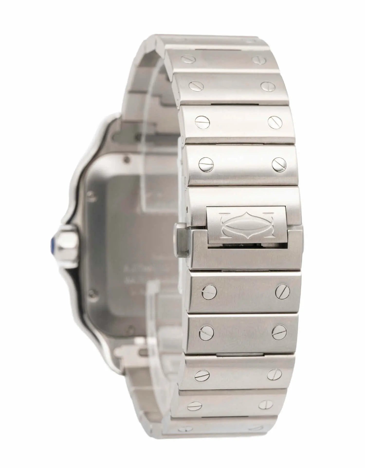 Cartier Santos 2018 Automatic Stainless Steel White Dial Men's Watch 39.8mm