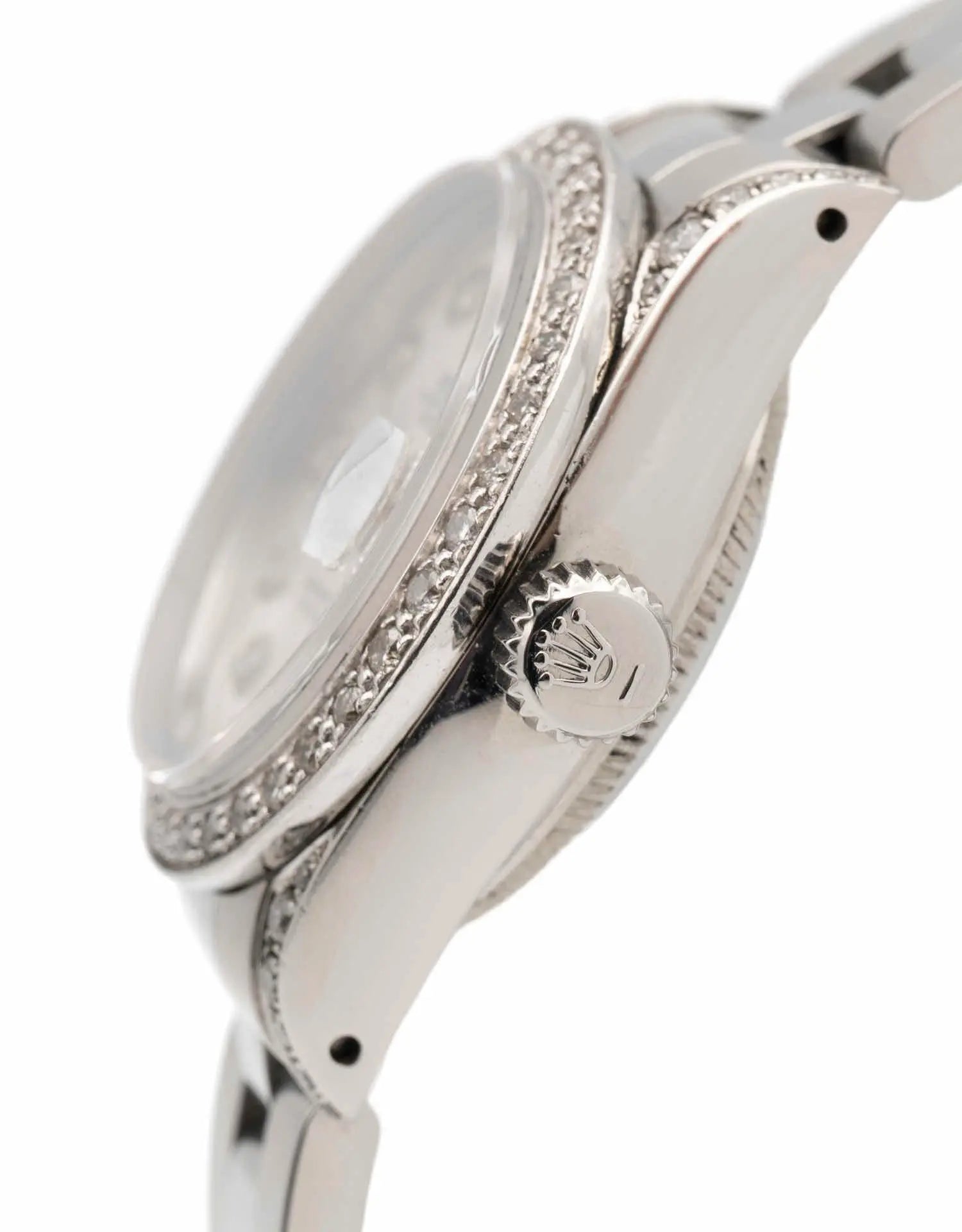 Vintage Rolex Datejust 26 1986 Automatic, Steel Oyster Bracelet, Silver Diamond Dial