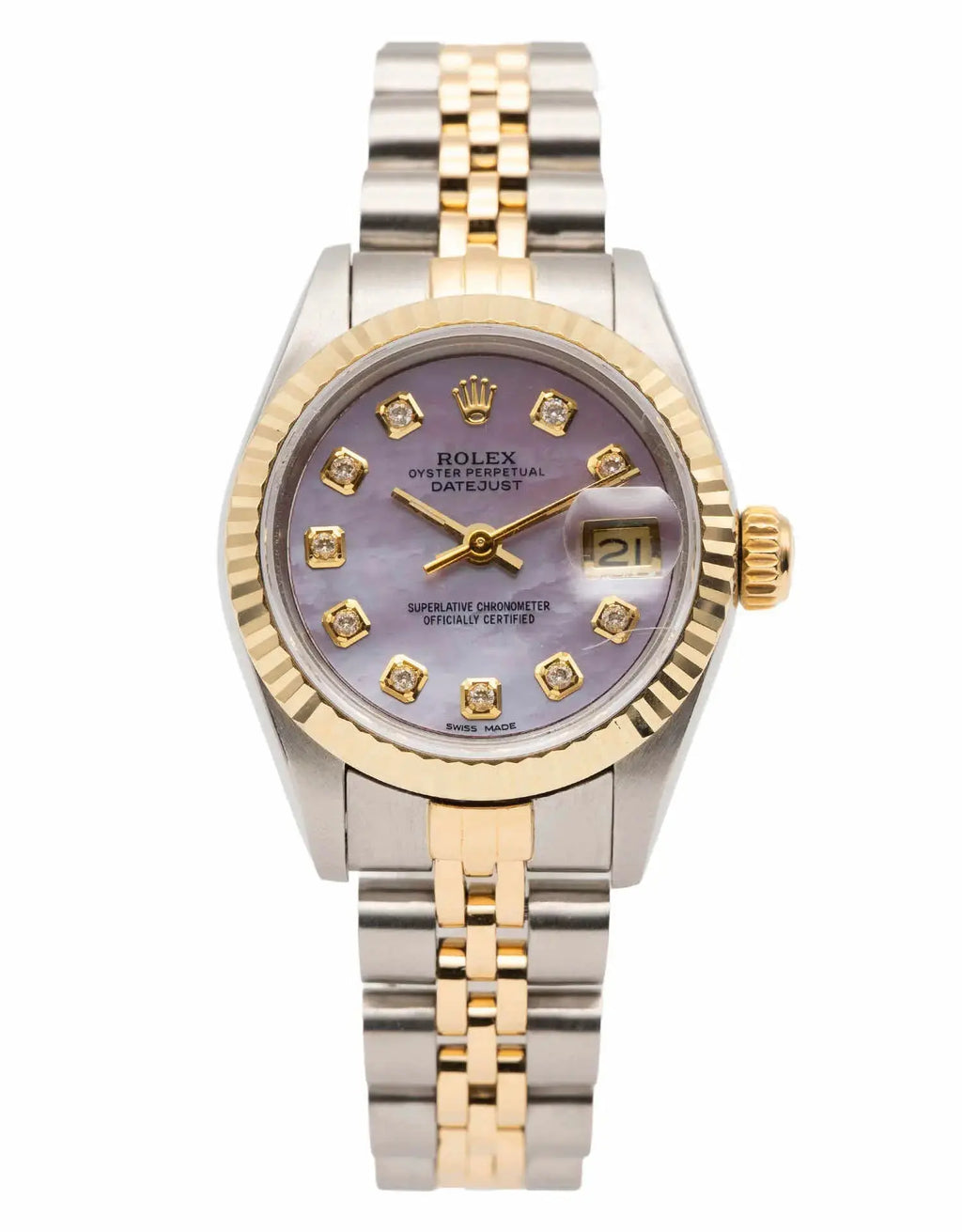 Vintage Rolex Datejust 26 1988 Ladies Automatic Two-Tone Yellow Gold Watch