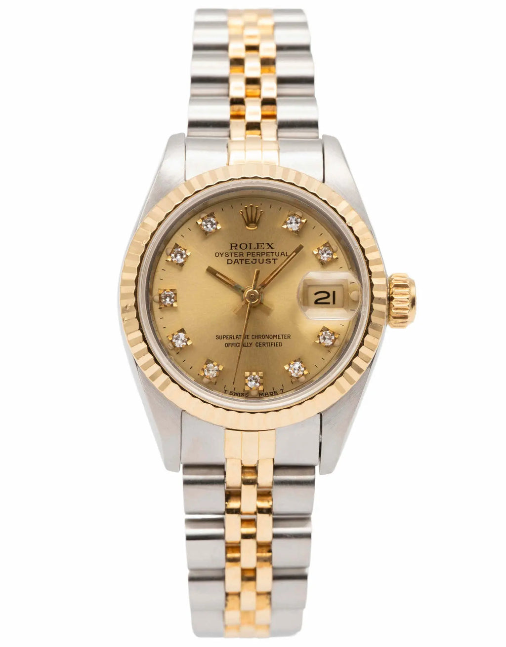 Rolex Datejust 26mm 1992 Ladies Two-Tone Yellow Gold Jubilee Automatic Watch