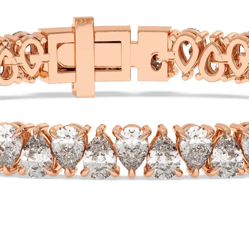 18K Rose Gold Imogen Diamond Bracelet