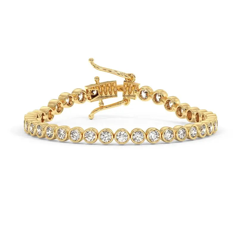 18K Yellow Gold Imogen Tennis Bracelet