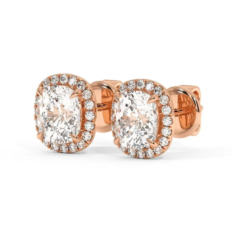 18k Rose Gold London Earrings