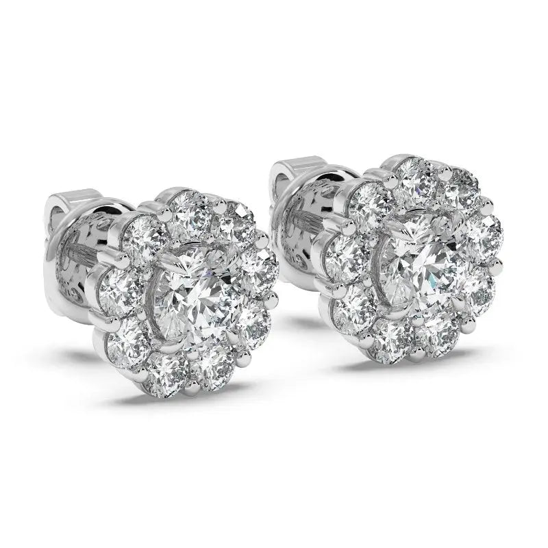 18k White Gold Kaylah Earrings