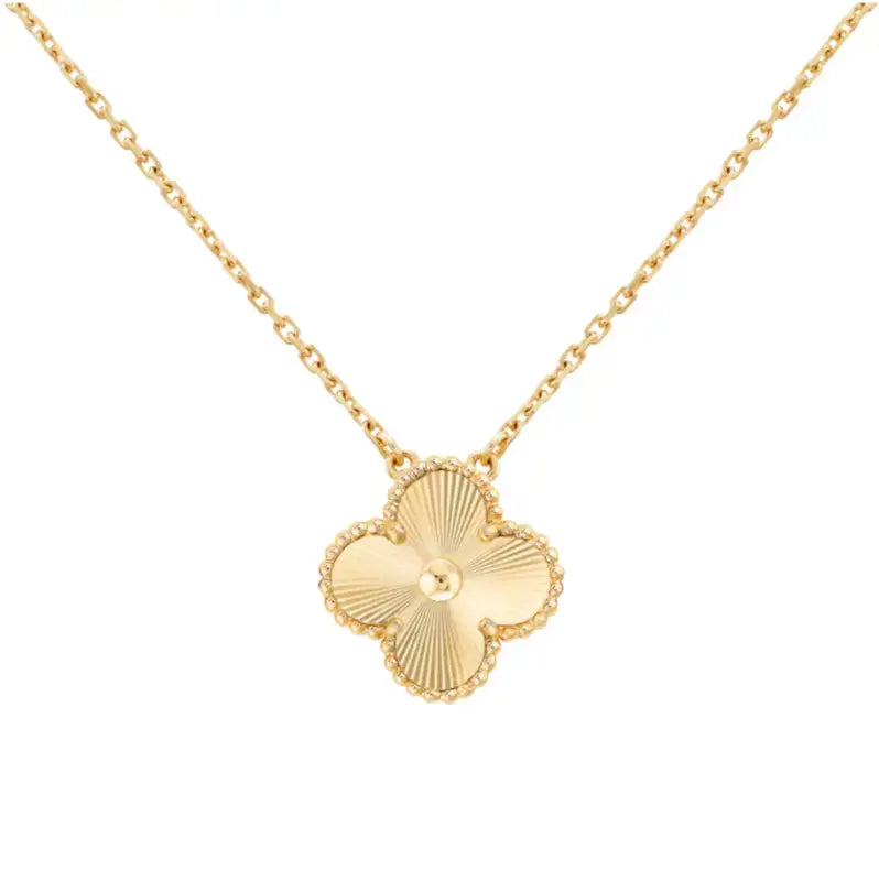 Inspired 5 Clover Mini Set Solid Yellow Gold MK Jewellers