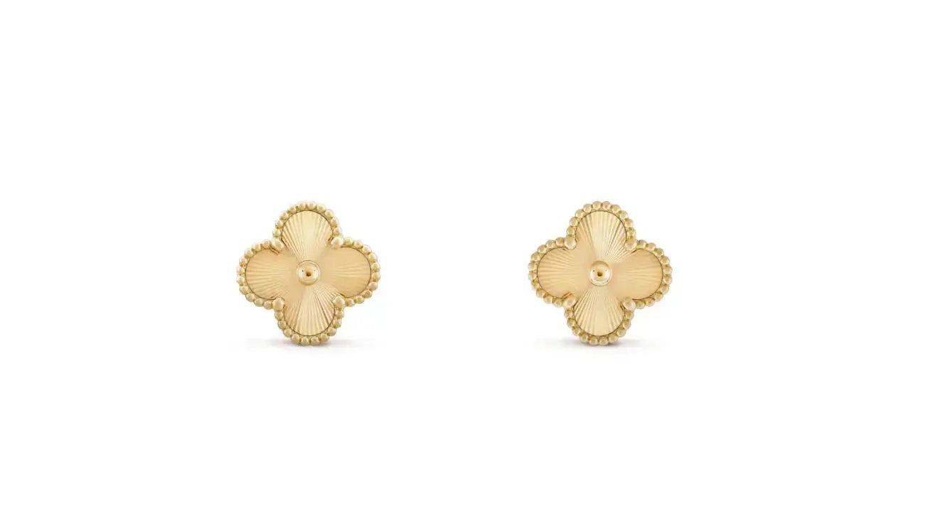 Inspired 5 Clover Mini Set Solid Yellow Gold MK Jewellers