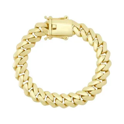 9ct Yellow Gold Cuban Bracelet
