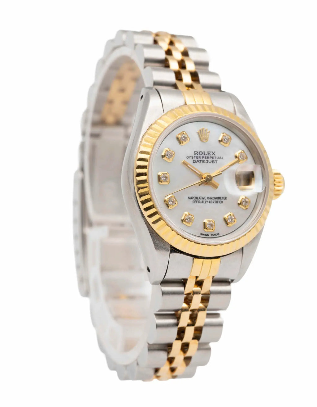 Luxury Rolex Datejust 26mm 1992 Automatic Two-Tone Yellow Gold Watch