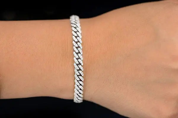 1.50ct Diamond 4mm Miami Cuban Bracelet