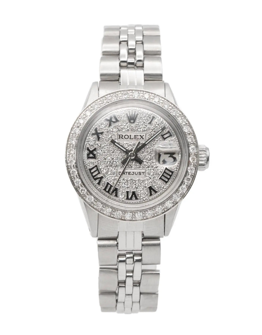 Vintage Rolex Datejust 26 Automatic Stainless Steel Women's Watch 1966 Model