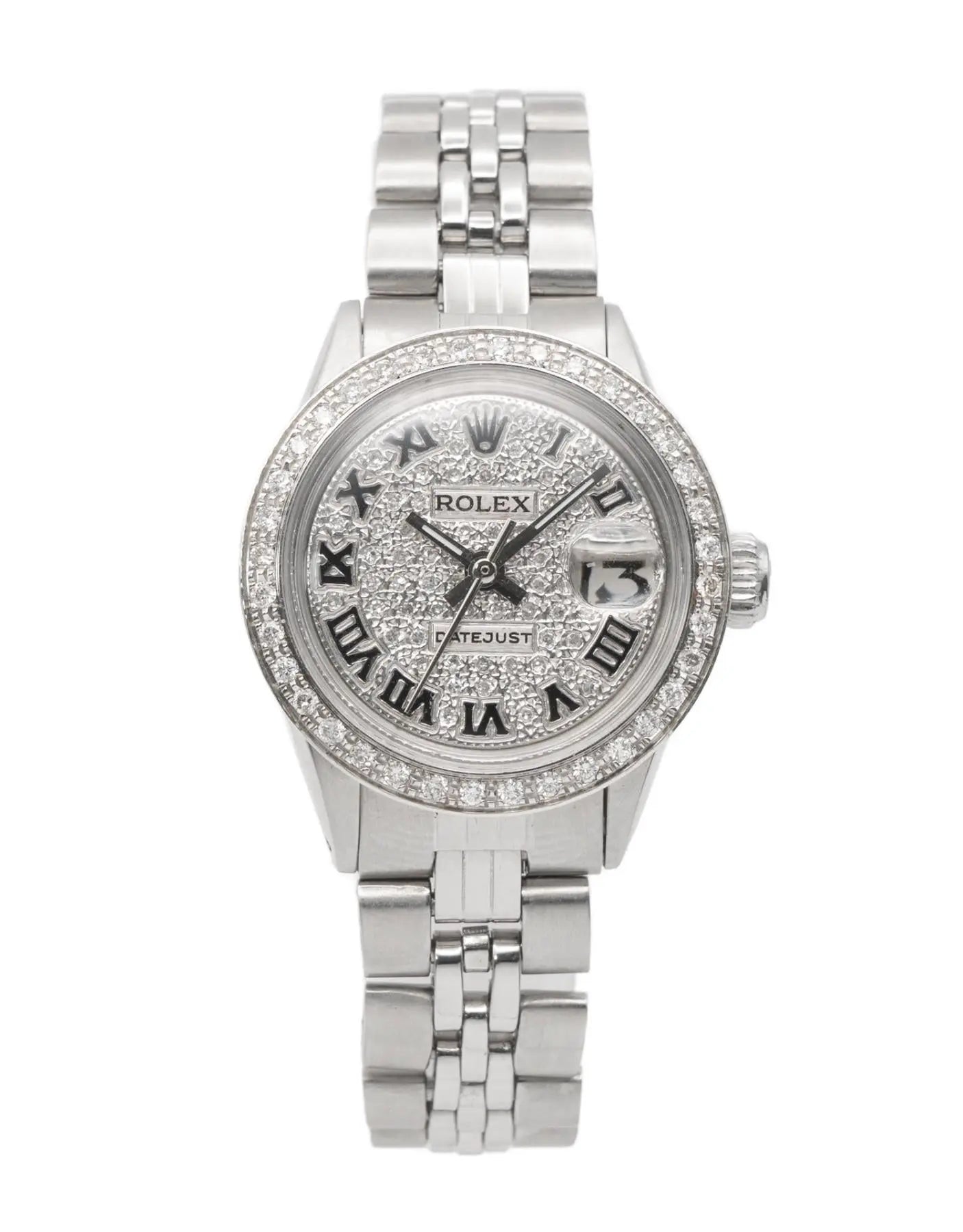 Vintage Rolex Datejust 26 Automatic Stainless Steel Women's Watch 1966 Model