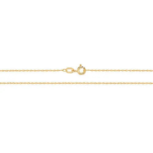 Luxurious 9ct Yellow Gold 18-inch Singapore Chain for Elegant Daily Wear