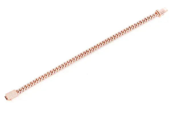 1.50ct Diamond 4mm Miami Cuban Bracelet