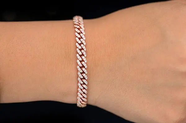 1.50ct Diamond 4mm Miami Cuban Bracelet