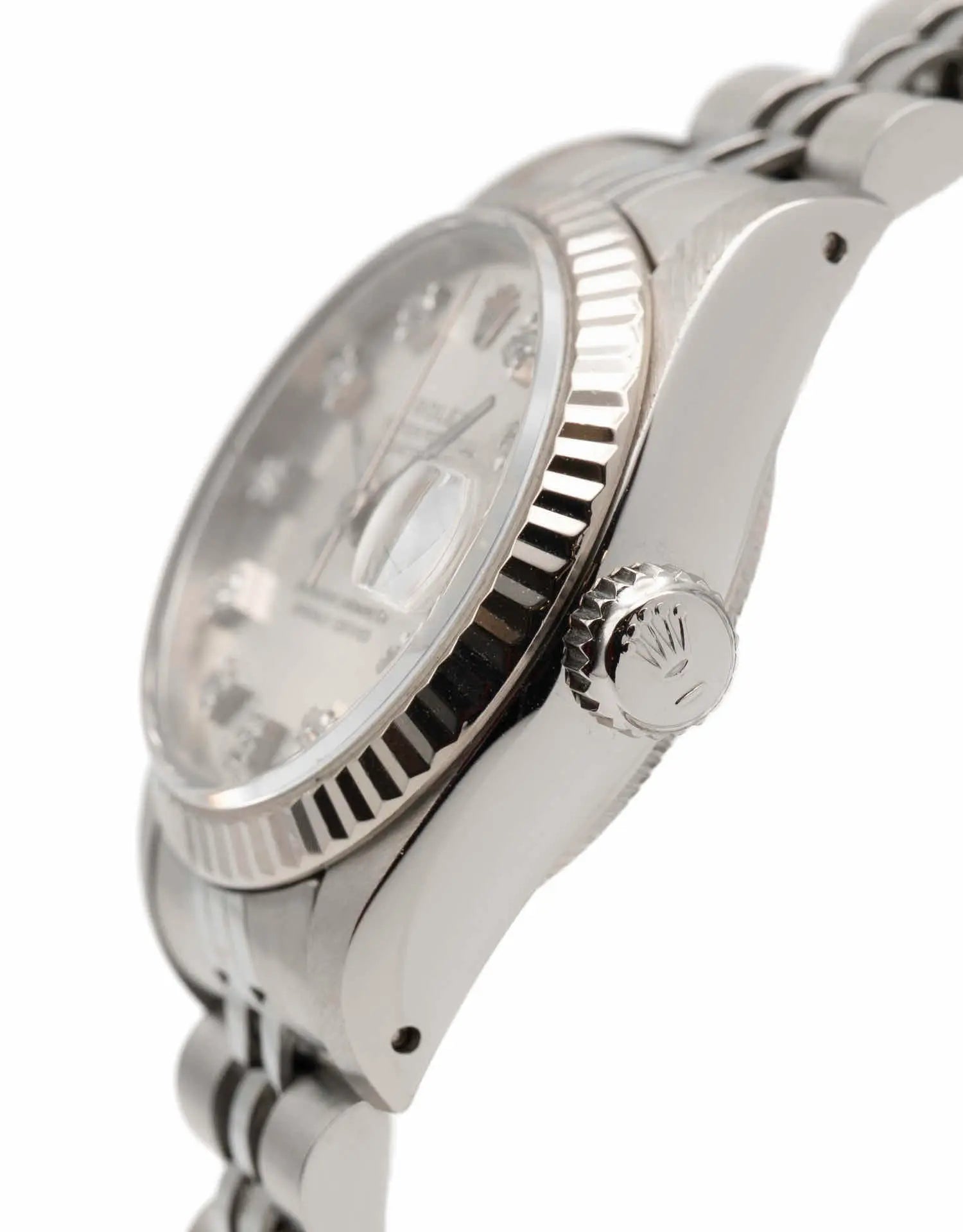 Vintage Rolex Datejust 26mm Ladies Watch, Stainless Steel, Jubilee, 1989