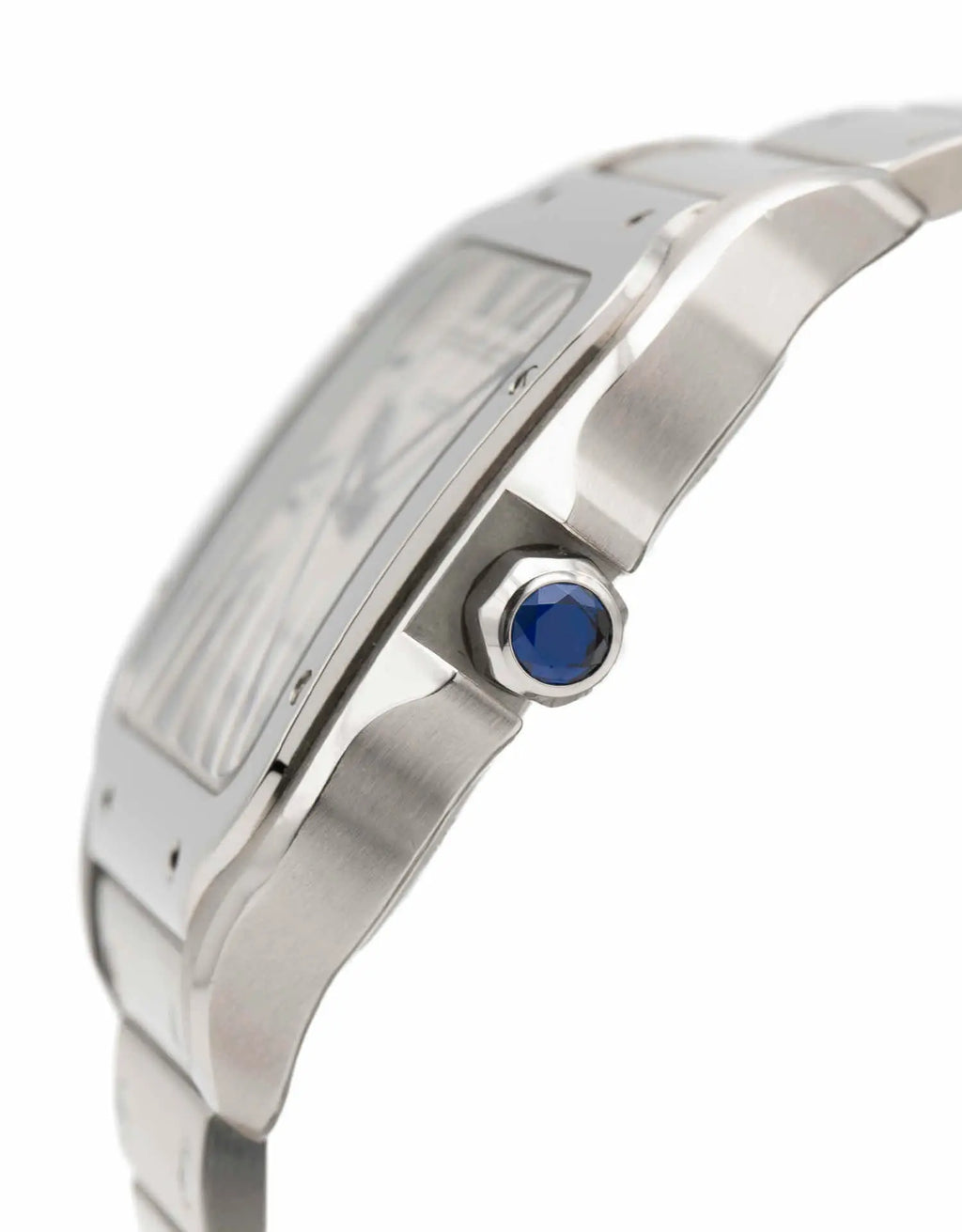 Cartier Santos 2018 Automatic Stainless Steel White Dial Men's Watch 39.8mm