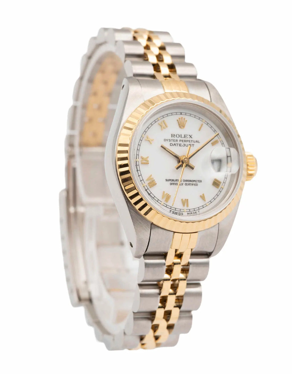 Luxurious Rolex Datejust 26mm Automatic Watch, Two-Tone Yellow Gold Jubilee Bracelet