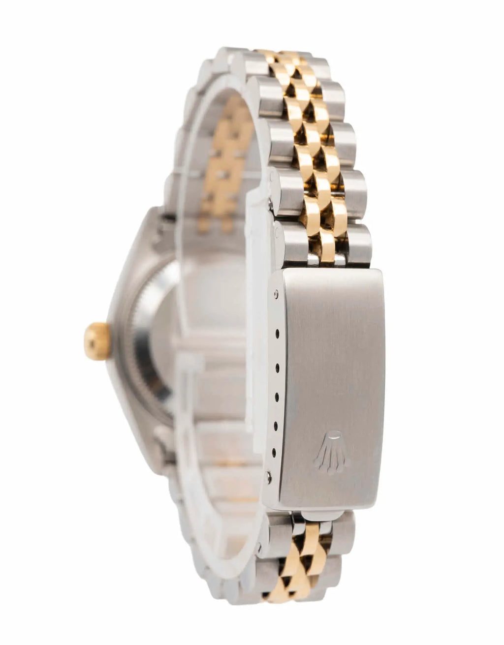 Elegant Rolex Datejust 26mm Ladies Watch, Two-Tone Yellow Gold, Ivory Dial, 1996