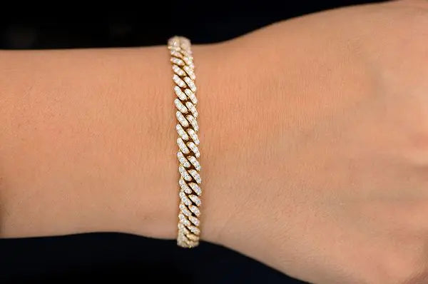 1.50ct Diamond 4mm Miami Cuban Bracelet