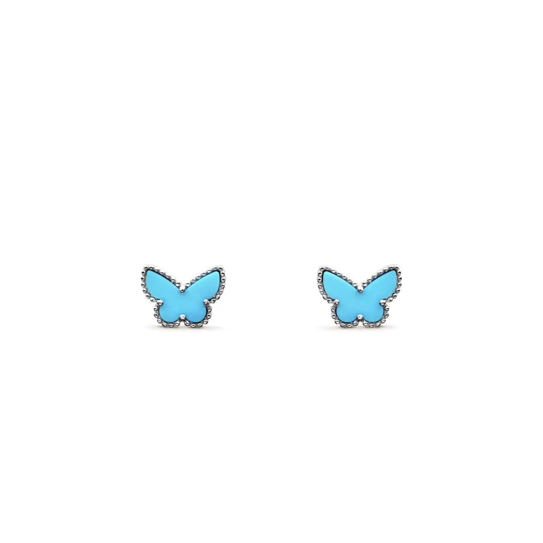 Van Cleef & Arpels Turquoise Butterfly Earrings